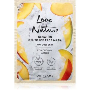 Oriflame Love Nature Gel To Ice Organic Mango élénkítő arcmaszk 10 ml kép