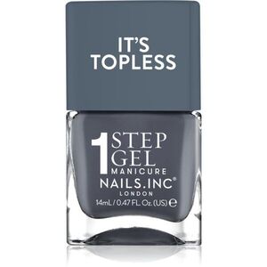 Nails Inc. It’s Topless géles körömlakk a hosszan tartó hatásért árnyalat Emily 14 ml kép