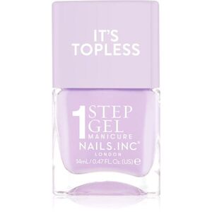 Nails Inc. It’s Topless géles körömlakk a hosszan tartó hatásért árnyalat Hailey 14 ml kép