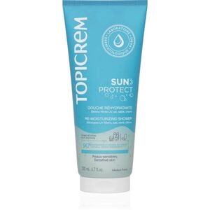 Topicrem Sun Protect Re-Moisturizing Shower hidratáló tusoló gél napozás után 200 ml kép