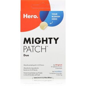 Hero Cosmetics Mighty Patch Duo sebtapasz pattanások ellen 12 db kép