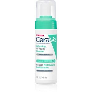 CeraVe Cleansers Balancing Air Foam Cleanser tisztító hab normál és kombinált bőrre 148 ml kép