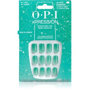 OPI Make ‘Em Jelly! XPRESS/ON műköröm All Teal, All Shade 30 db kép