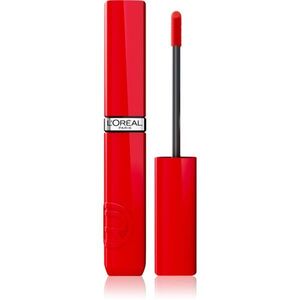 L’Oréal Paris Infaillible Laque Resistance hosszantartó folyékony rúzs hidratálást és fényt biztosít árnyalat 410 Rouge Poppy 4.3 ml kép