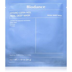 Biodance Hydro Cera-nol Real Deep Mask hidratáló arcmaszk nyugtató hatással 34 g kép