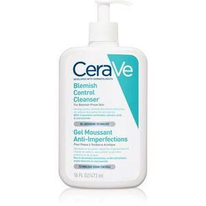 CeraVe Blemish Control tisztító gél a pattanásos bőr hibáira 473 ml kép