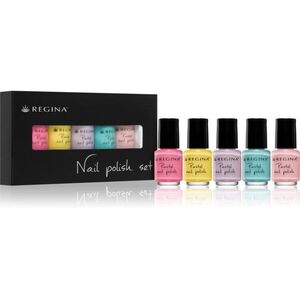 Regina Pastel körömlakk szett árnyalatok széles választéka 113, 143, 57, 144, 145 5x4 ml kép