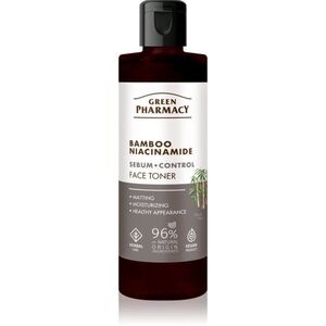 Green Pharmacy Bamboo & Niacinamide Face Toner aktív tonikum zsíros bőrre 200 ml kép
