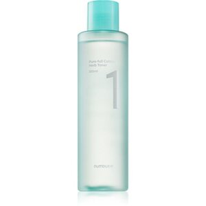 Numbuzin No. 1 Pure-Full Calming Herb Toner nyugtató tonik arcra a problémás bőrre 300 ml kép