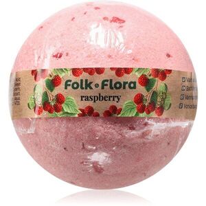 Folk & Flora Raspberry fürdőgolyó 130 g kép