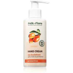 Folk & Flora Sea Buckthorn kézvédő krém tápláló hatással 150 ml kép