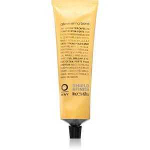 Oway Shield & Finish Glimmering Bond extra erős gél tartós és fényes frizuráért 100 ml kép