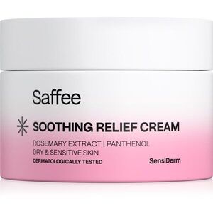 Saffee SensiDerm Soothing Relief Cream nyugtató arckrém száraz és érzékeny bőrre 50 ml kép