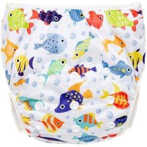 T-TOMI Diaper Swimwear Blue Fish mosható úszópelenkák 5 - 15 kg 1 db kép
