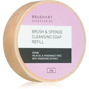 BrushArt Accessories Brush & Sponge cleansing soap tisztító szappan kozmetikai ecsetekre Refill 40 g kép