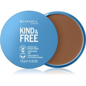 Rimmel Kind & Free Pressed Powder mattító púder árnyalat 50 Deep 10 g kép