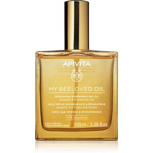 Apivita My Beeloved Oil tápláló száraz olaj arcra, testre és hajra 100 ml kép
