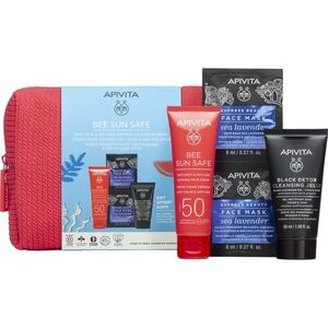 Apivita Bee Sun Safe Anti-Spot and Anti-Age GIft Set ajándékszett napozáshoz SPF 50 kép
