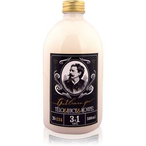 Bohemia Gifts & Cosmetics Gentleman Spa tisztító gél 3 az 1-ben 500 ml kép
