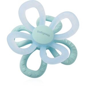 BabyOno Silicone Teether Flower rágóka Blue 1 db kép