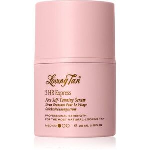 Loving Tan 2 HR Express önbarnító szérum arcra árnyalat Medium 30 ml kép