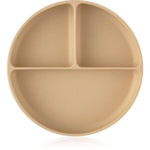 Petite&Mars Take&Match 6m+ osztott tányér kerek Desert Sand 1 db kép
