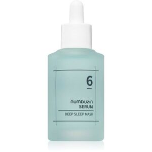 Numbuzin No. 6 Deep Sleep Mask Serum éjszakai szérum a bőr intenzív hidratálásához 50 ml kép