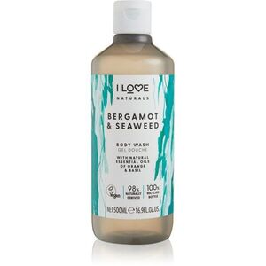 I Love Naturals Bergamot & Seaweed parfümös tusfürdő 500 ml kép