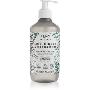I Love Naturals Lime, Ginger & Cardamom testápoló tej 500 ml kép