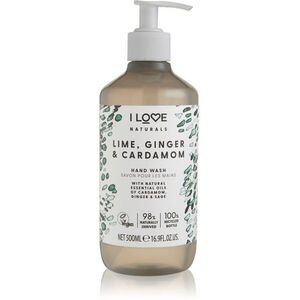 I Love Naturals Lime, Ginger & Cardamom folyékony szappan 500 ml kép