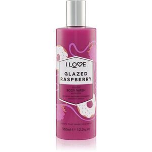 I Love Glazed Raspberry tusfürdő gél 350 ml kép