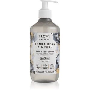 I Love Naturals Tonka Bean & Myrrh testápoló tej 500 ml kép