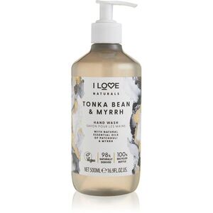 I Love Naturals Tonka Bean & Myrrh folyékony szappan 500 ml kép