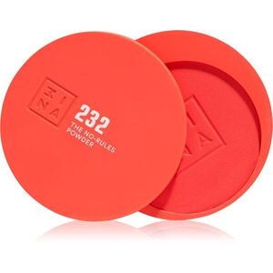 3INA The No-Rules Powder multifunkcionális smink a szemre, az ajkakra és az arcra árnyalat 232 - Hot coral, matte 8 g kép