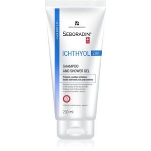 Seboradin Ichthyol tusfürdő gél és sampon 2 in 1 az irritált bőrre 200 ml kép