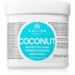 Kallos KJMN Professional Coconut tápláló maszk meggyengült hajra 275 ml kép