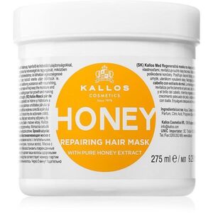 Kallos KJMN Professional Honey intenzív hidratáló maszk száraz és sérült hajra 275 ml kép
