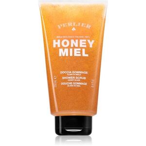 Perlier Honey Miel tusfürdő peeling az érzékeny bőrre 250 ml kép