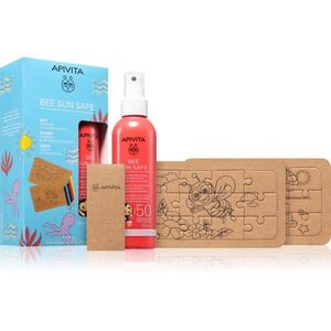 Apivita Bee Sun Safe Kids Gift Set ajándékszett napozáshoz SPF 50 kép