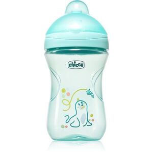 Chicco Advanced Cup 12m+ gyakorlóbögre szívószállal Teal 1 db kép