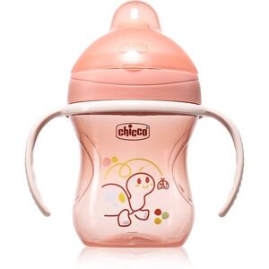Chicco Training Cup 6m+ gyakorlóbögre fogantyúval Pink 1 db kép