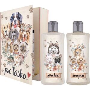 Bohemia Gifts & Cosmetics Book Dog's Love ajándékszett kép