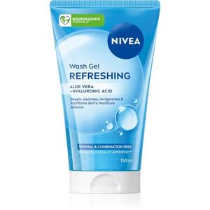 NIVEA Refreshing frissítő tisztító gél normál és kombinált bőrre 150 ml kép
