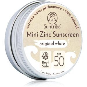 Suntribe Mini Zinc Sunscreen ásványi védőkrém arcra és testre SPF 50 Original White 15 g kép