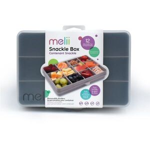 Melii Snackle Box doboz nassolnivaló Grey 1368 ml kép