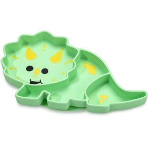 Melii Silicone Suction Plate tányér tapadókoronggal Dino 1 db kép