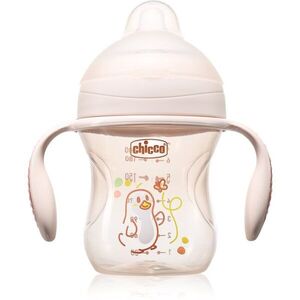 Chicco Transition Cup 4m+ gyakorlóbögre fogantyúval Pink 1 db kép