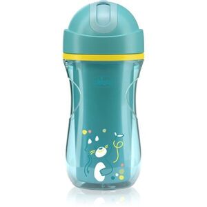 Chicco Sport Cup 14m+ bögre szívószállal Teal 266 ml kép