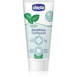 Chicco Toothpaste Mild Mint fogkrém gyermekeknek 6+ év 1 db kép