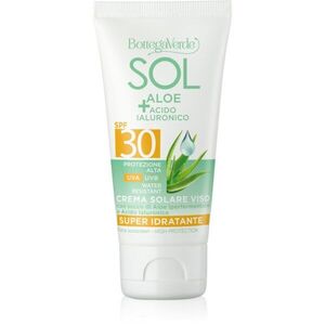 Bottega Verde Sol Aloe napozókrém arcra aloe verával SPF 30 50 ml kép